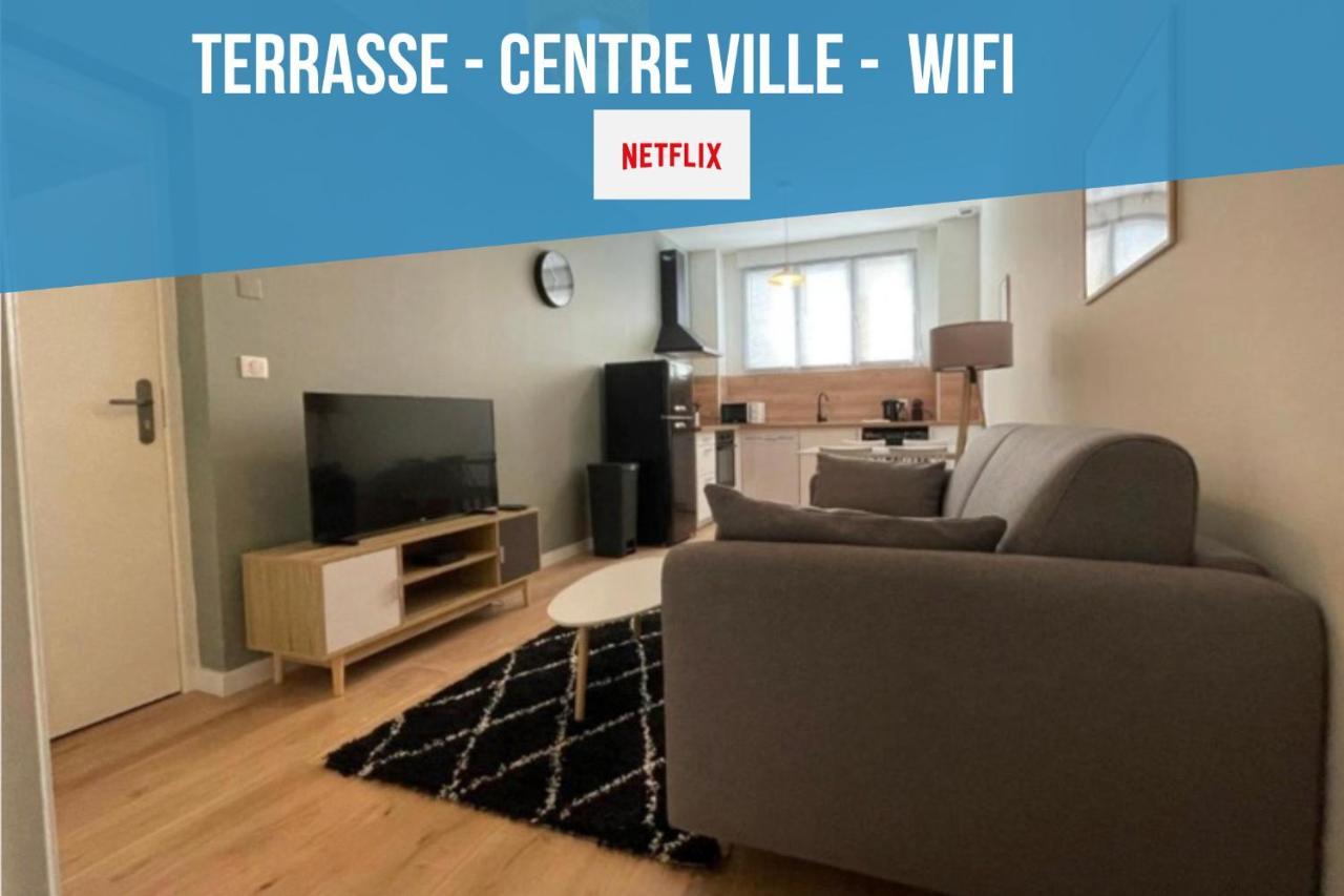 Centre Ville Superbe T2 Neuf Wifi Terrasse Netflix Périgueux Dış mekan fotoğraf